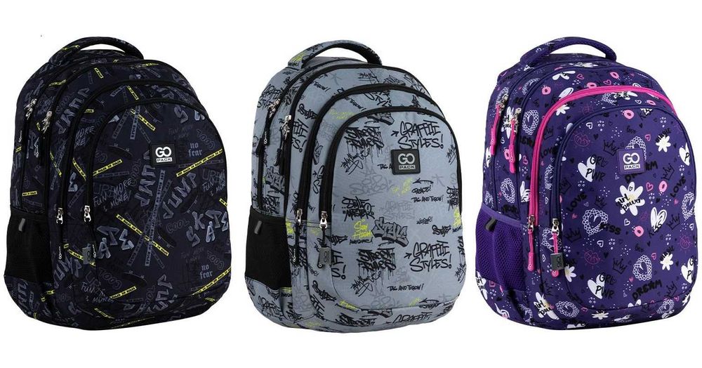 Рюкзак шкільний підлітковий GoPack Teens GO25162M, зріст від 130-145см