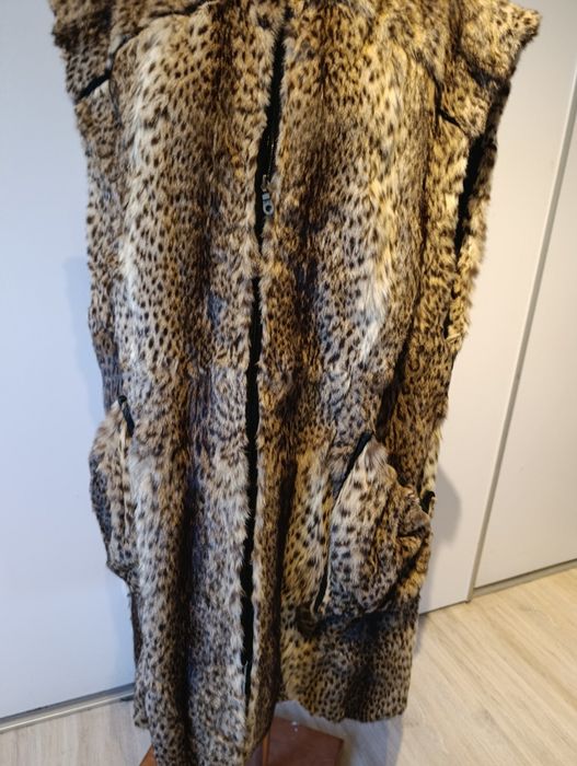 Kamizelka z futra naturalnego