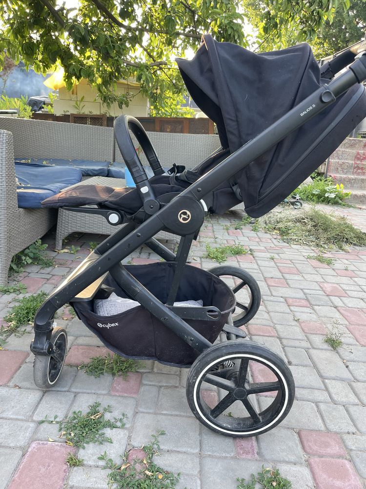 Продам коляску 3 в 1 Cybex Balios S чорну