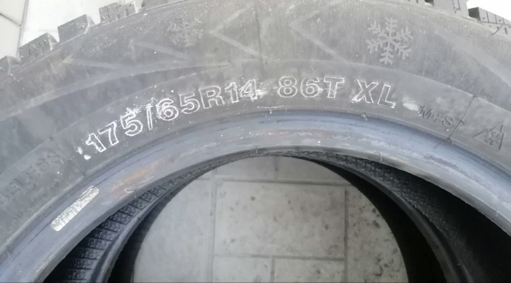 175/65/r14 зимние шины новые