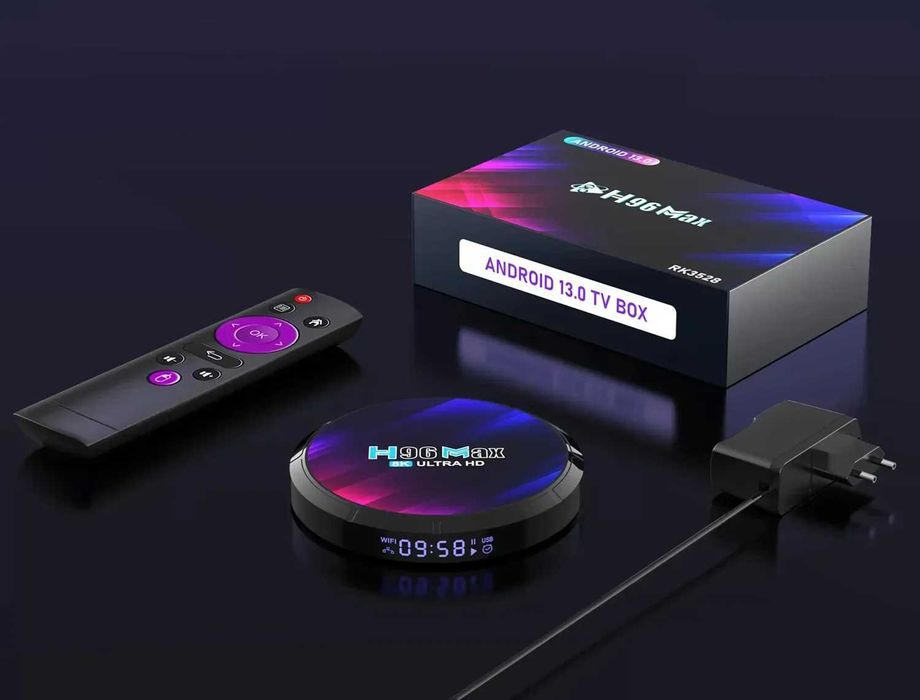 Smart TV H96 Max 4/64 RK3528 Смарт-ТВ приставка Smart TV Box