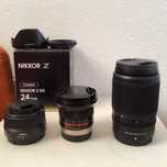 Nikon Z objetivas : Nikkor Z 50-250mm F4.5-6.3 VR DX / Z 24mm F1.7 DX