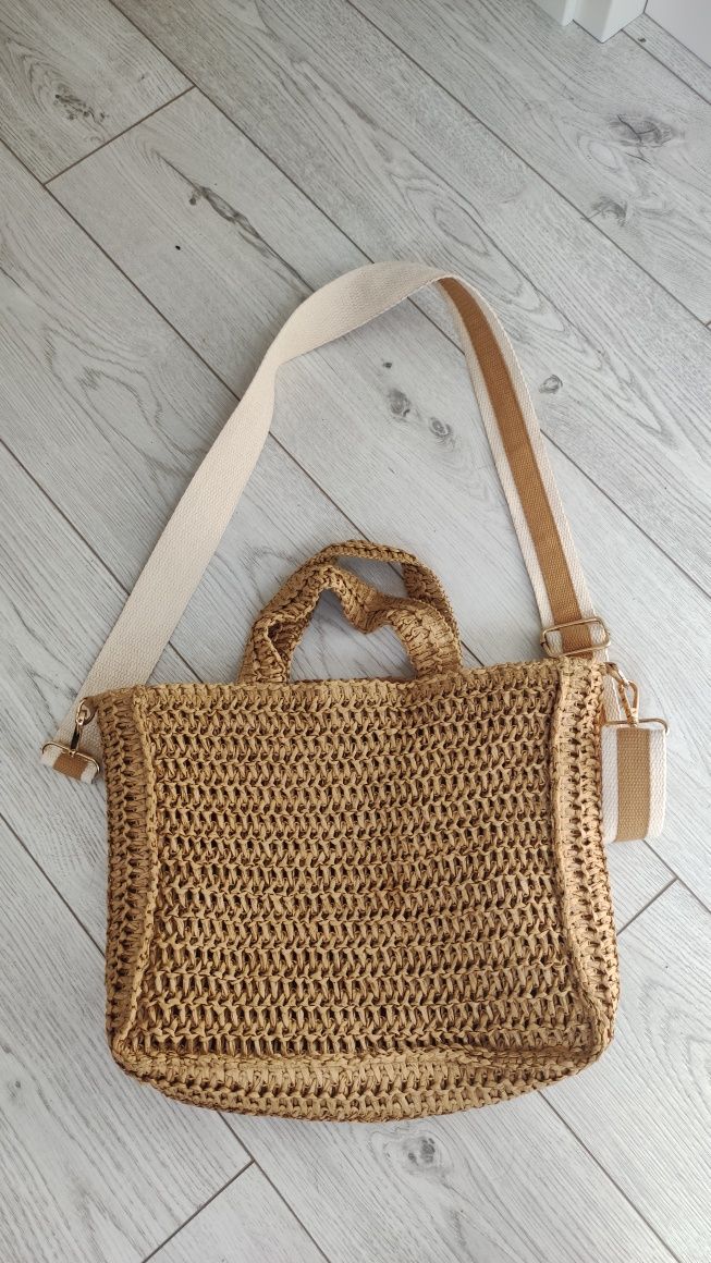 Torebka Boho, pleciona