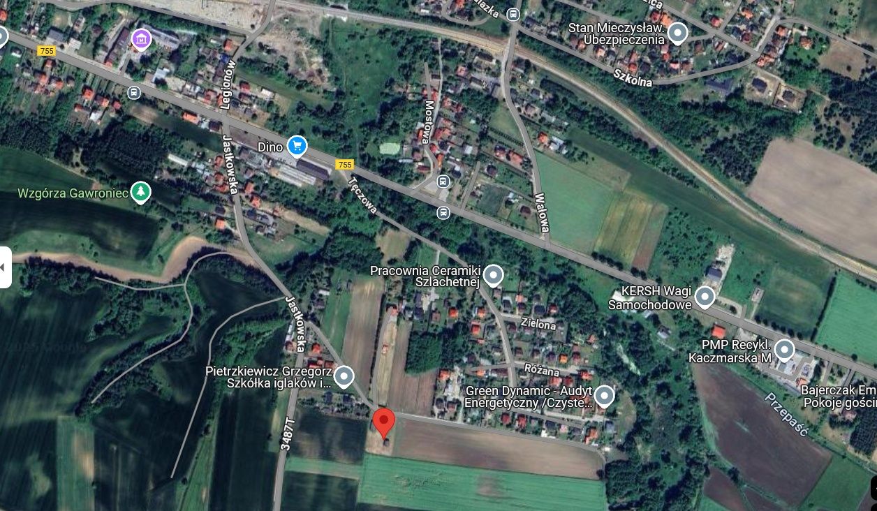 Sprzedam działkę rolno budowlaną w Ćmielowie 3006m