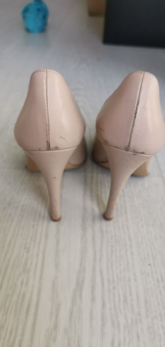 Sapatos salto alto Nude