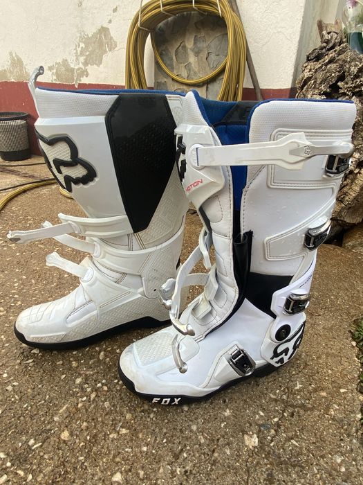 Vendo Botas FOX Motion White 2023 em estado impecável
