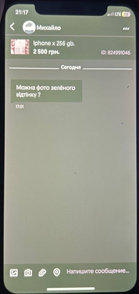Iphone x 256 gb.
