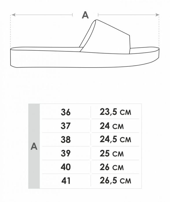 Klapki damskie- rozmiar 37
