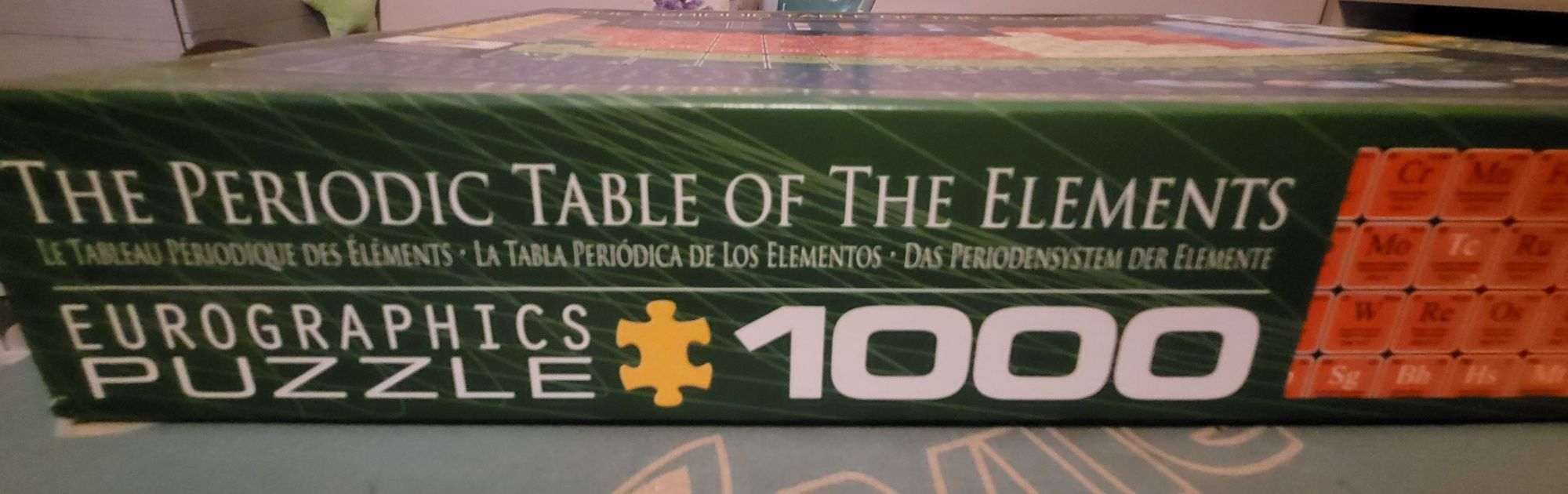 Puzzle dla pasjonata chemii, unikatowe 1000 szti