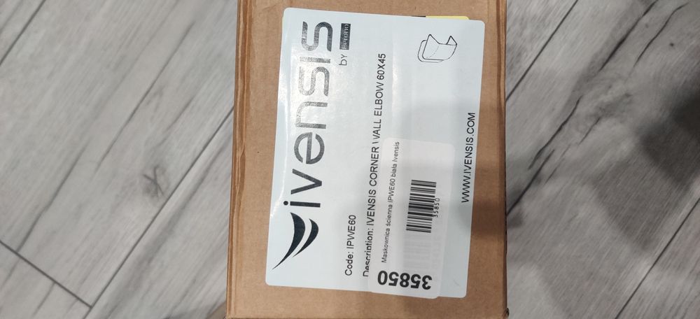 Maskownica ścienna IPWE60 biała Ivensis 7szt.