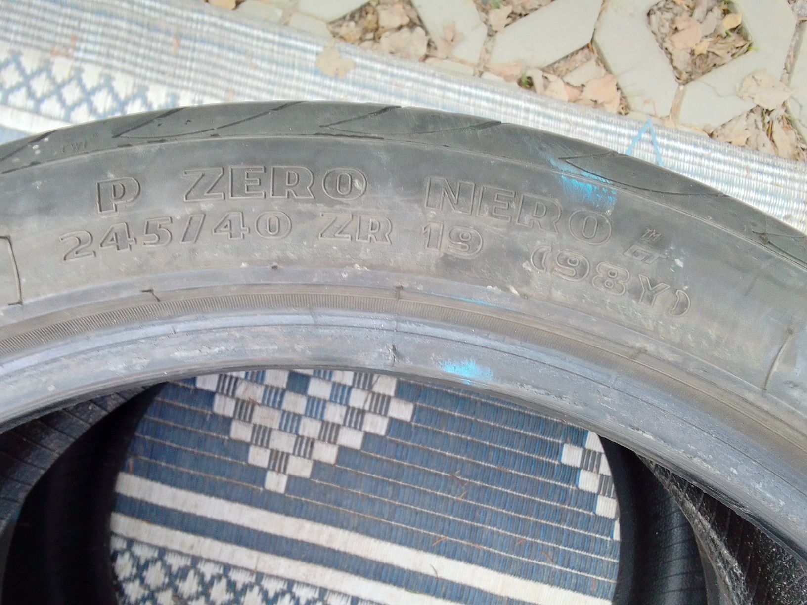 Cena za 2 Opony letnie 245/40r19 PIRELLI 6mm