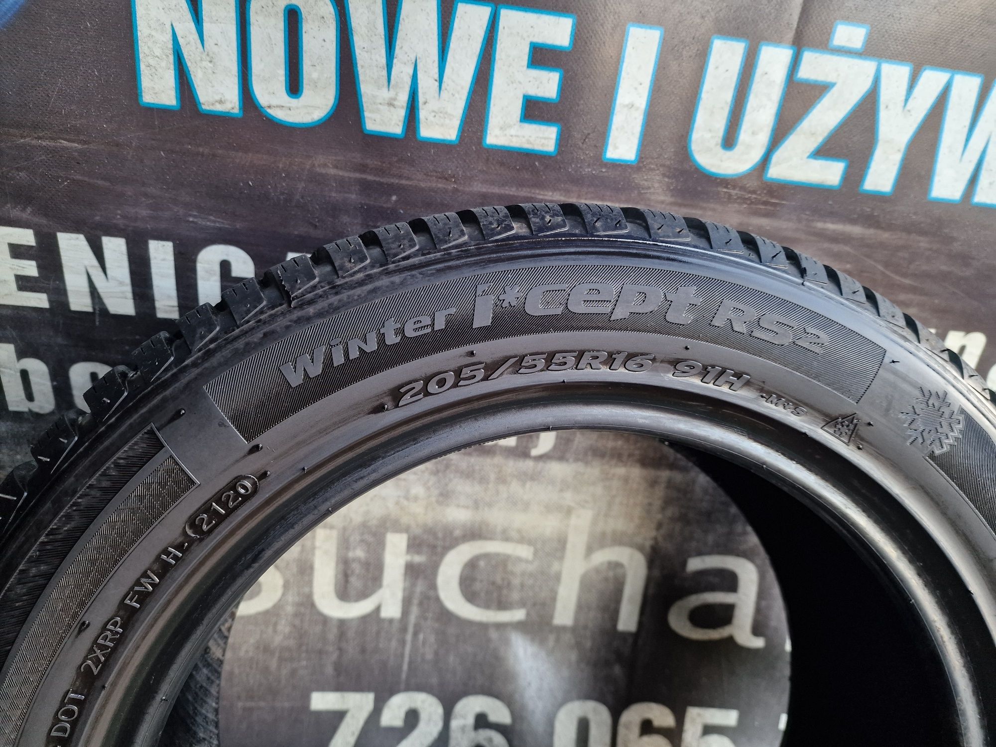 Opony zimowe 205/55/16 Hankook Para 7.8mm