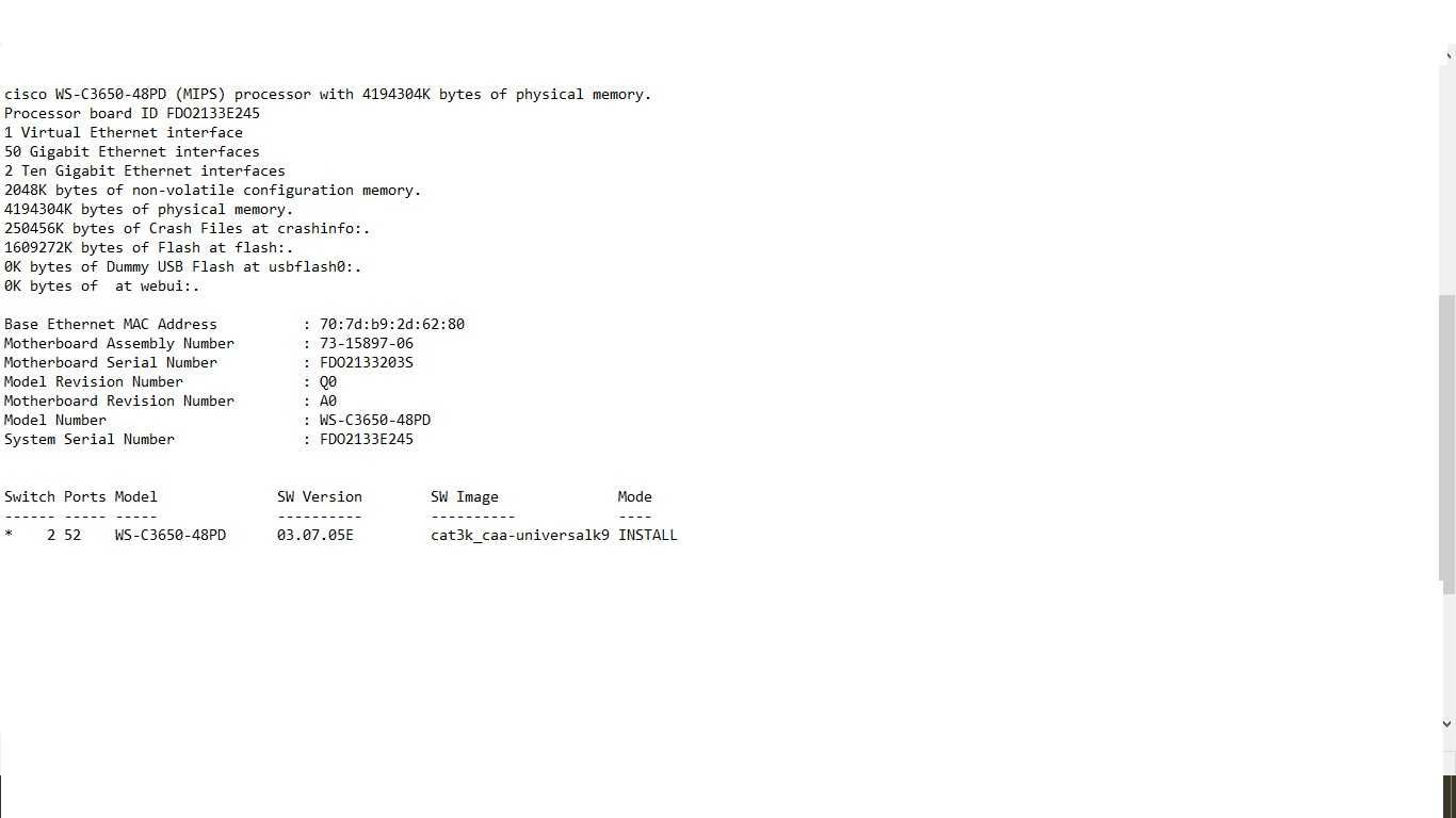 48POE+ Коммутаторы Cisco Catalyst WS-C3650-48PD-L  uplink 10G нал/безн