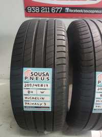 2 pneus semi novos 205-45-17 Michelin - Oferta da Entrega