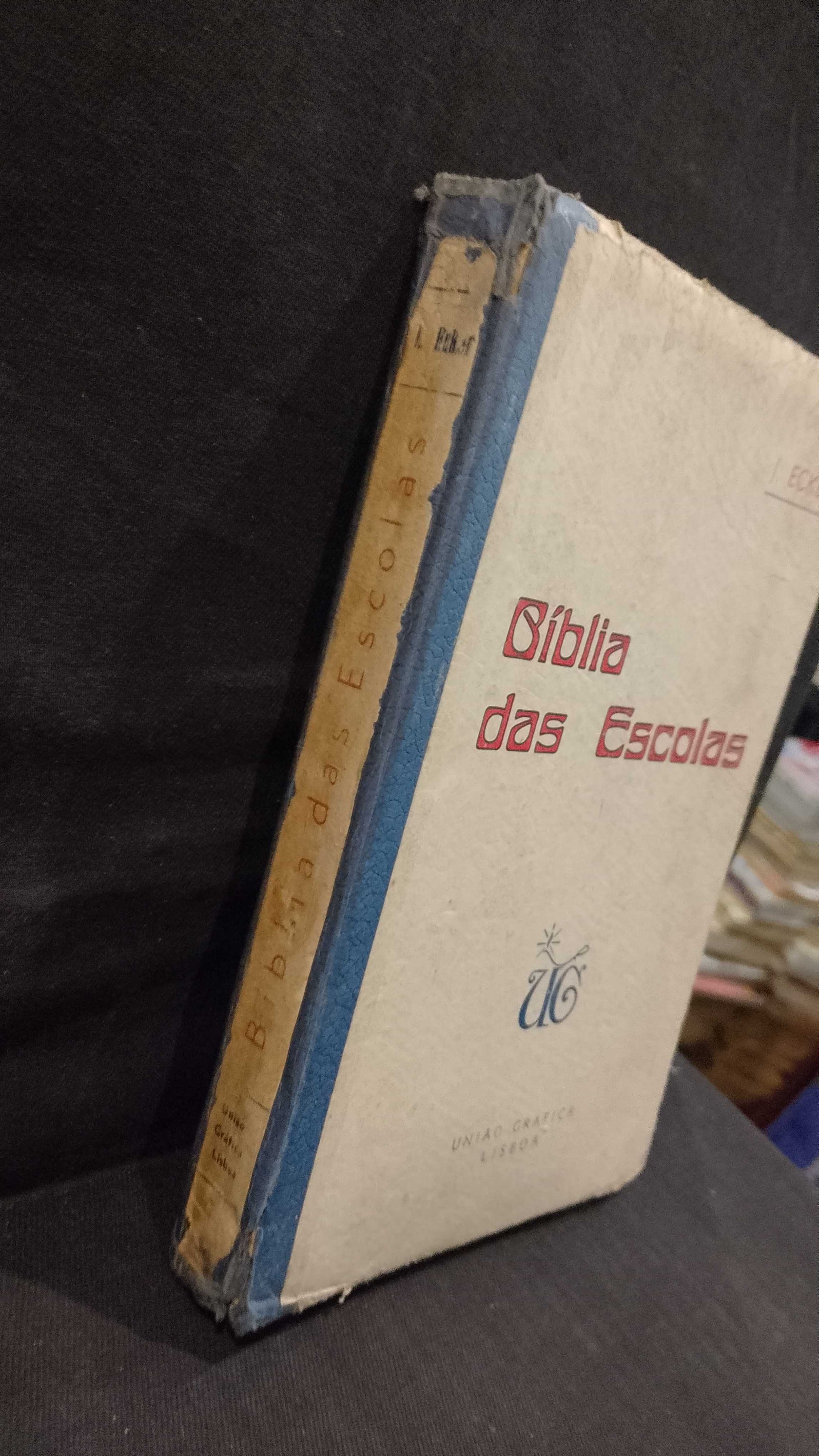Bíblia das Escolas - J. Ecker (6ª edição - 1953)