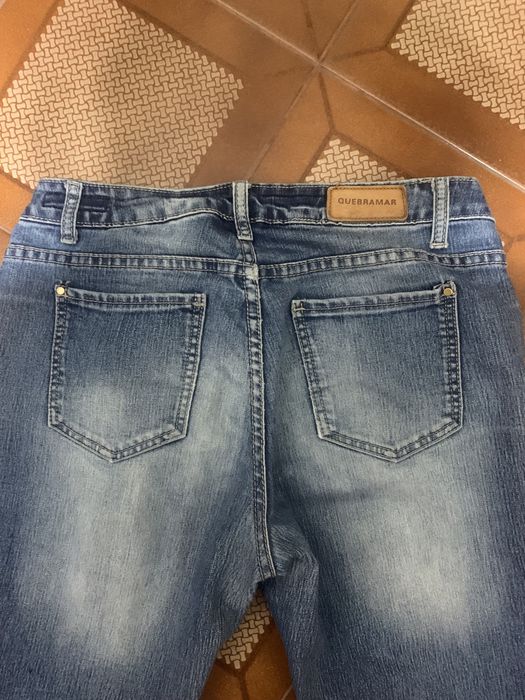 Calças ganga jeans Quebramar senhora tamanho 38