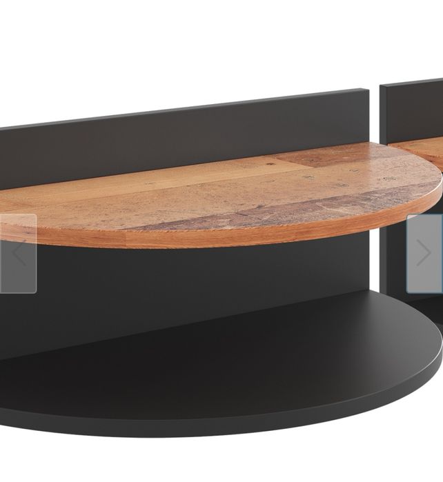 Półki ścienne 2 sztuki wiszące