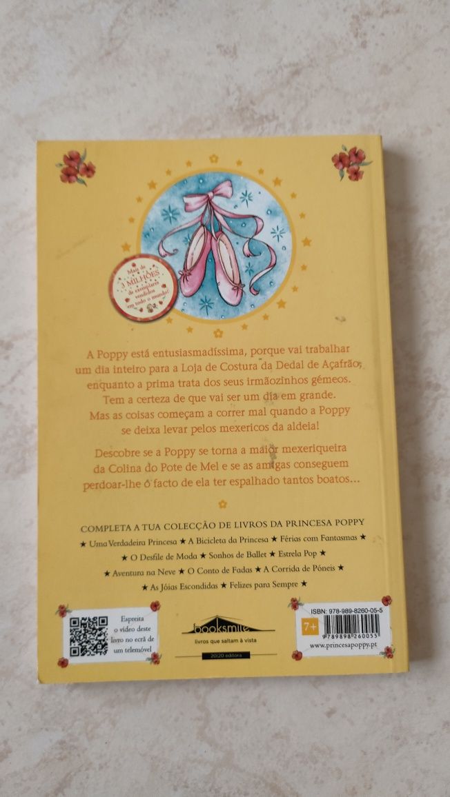 Livro Princesa Poppy