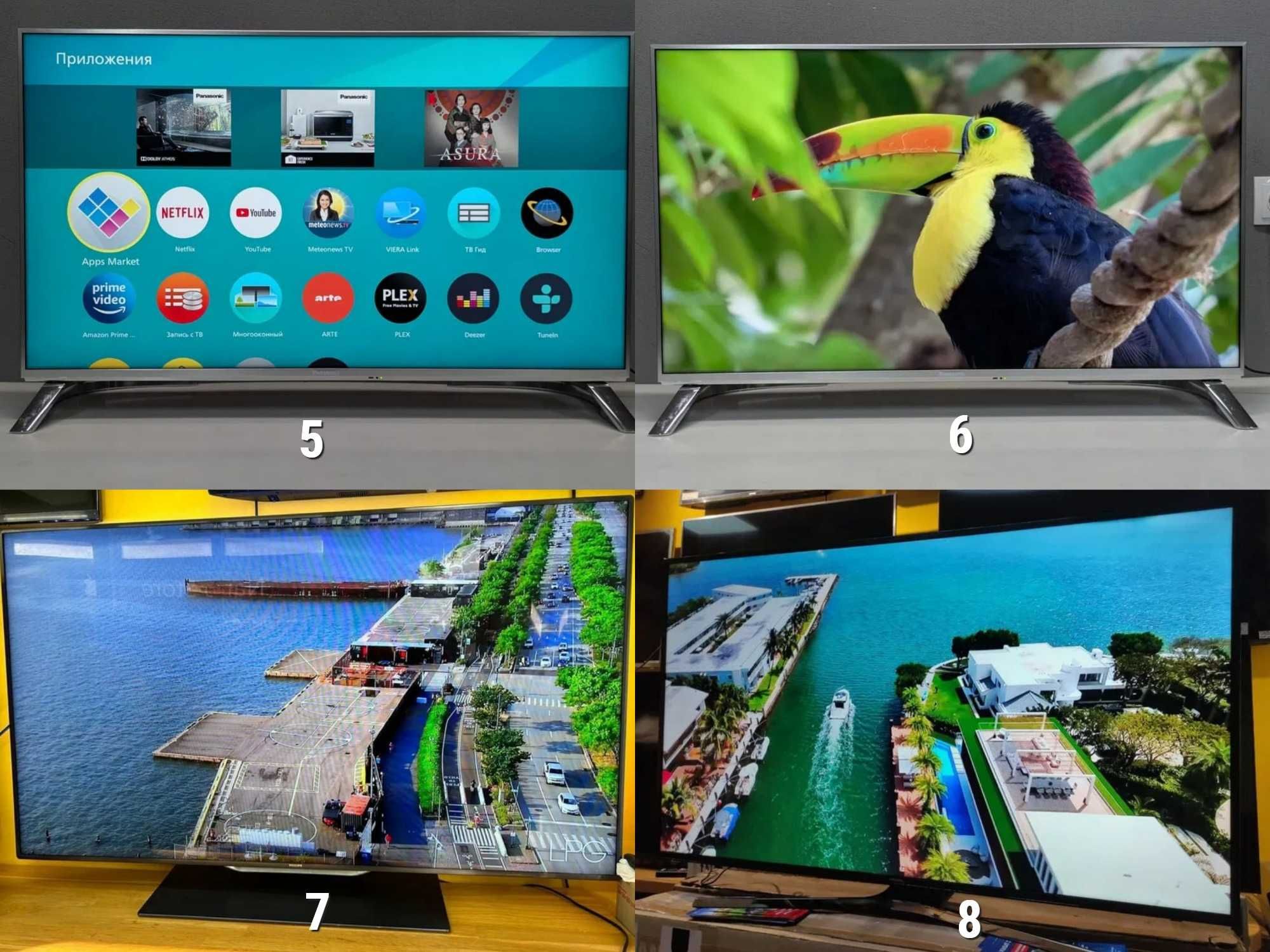 Телевізор PANASONIC 58" дюймів UHD FHD 4K SmartTV Wi-Fi 3D Бу ГАРАНТІЯ