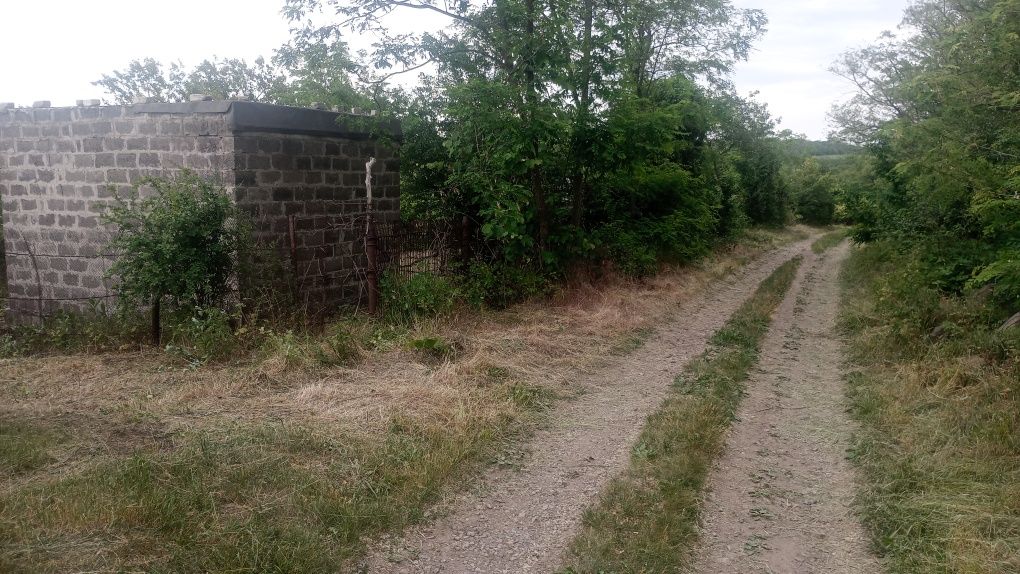 Дачный участок с маленьким домиком недалеко от города