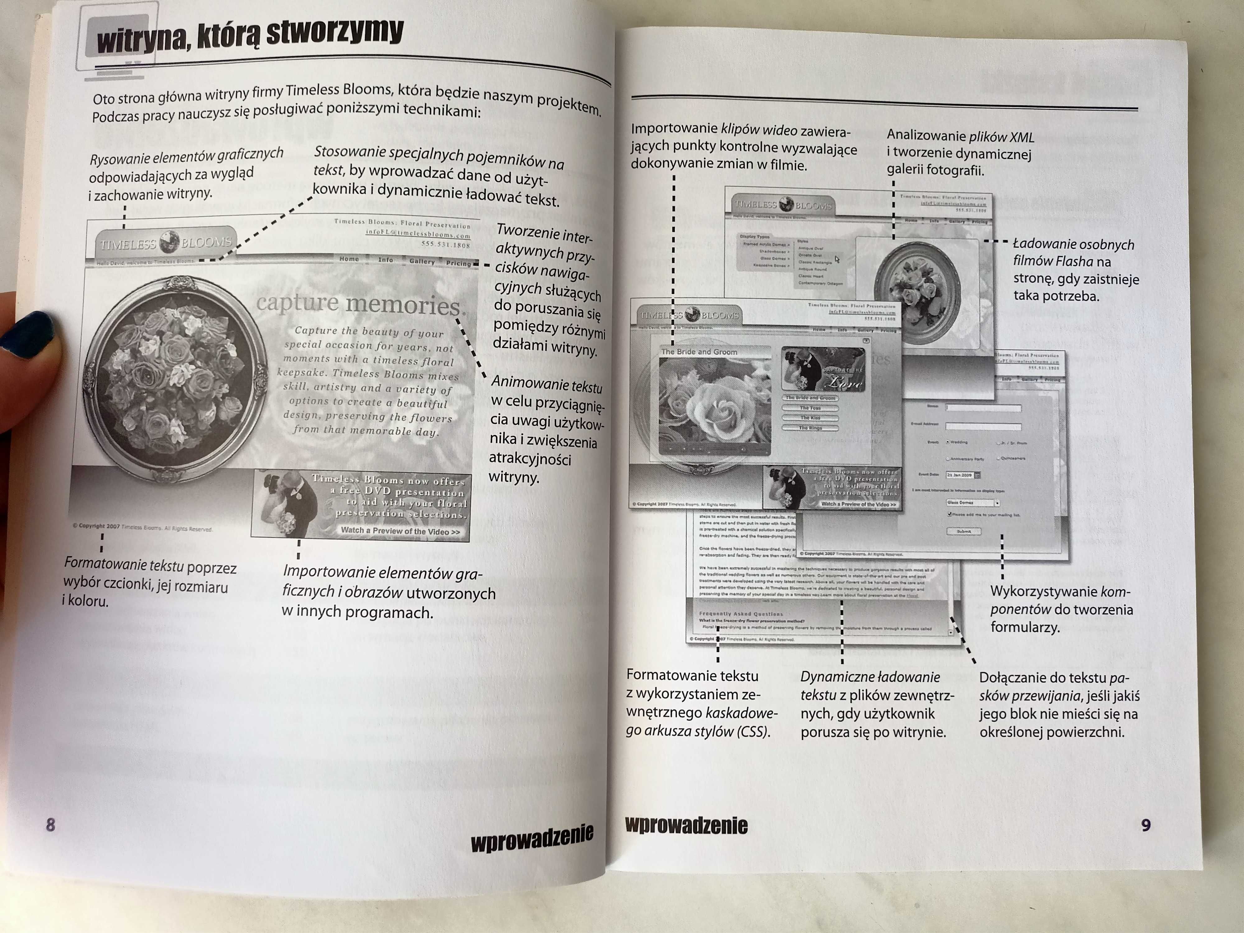 Tworzenie stron WWW we Flashu CS3 professional - David Morris