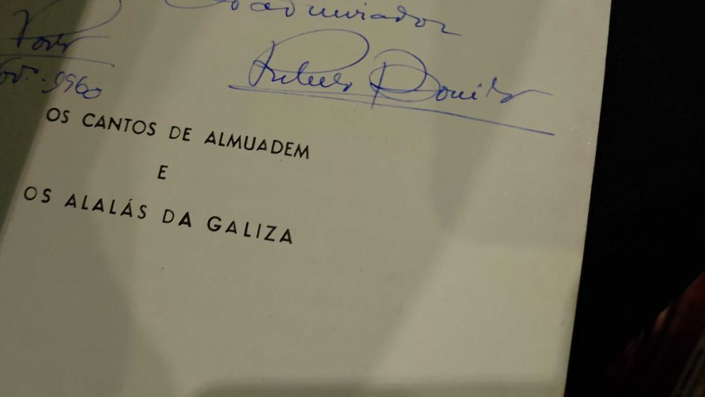 Os Cantos de Almuadem e os Alalás da Galiza 1960 Rebelo Bonito