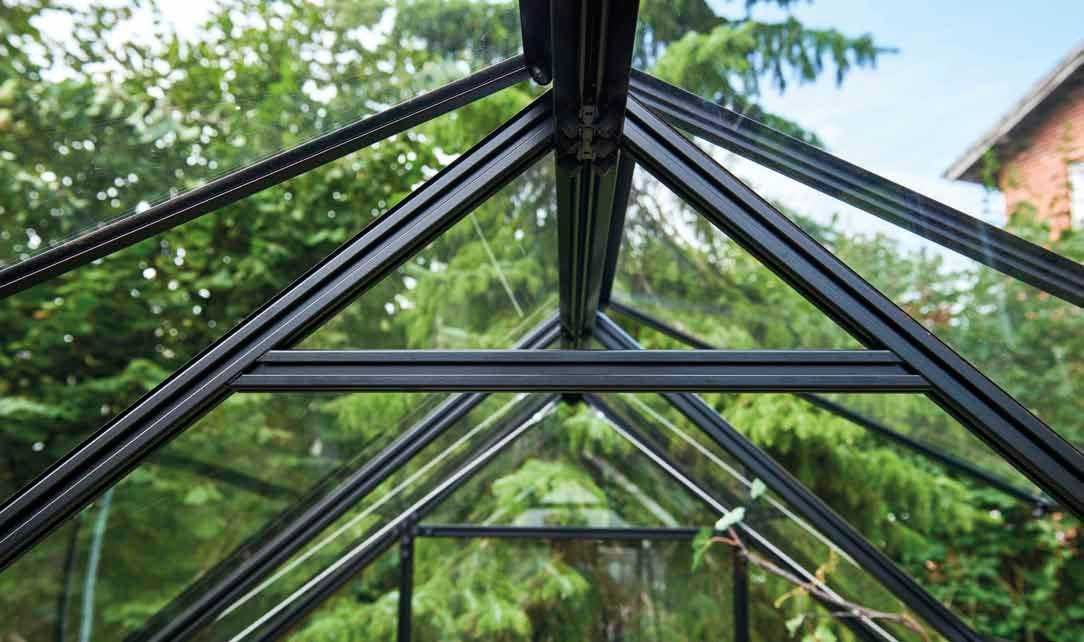 Szklarnia aluminiowa, szklarnia do ogrodu, szkło hartowane 6,8m2