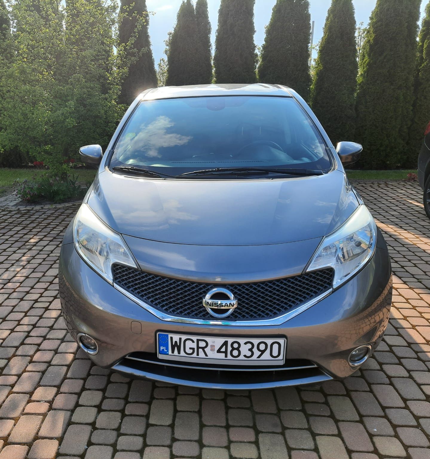 Nissan note szary