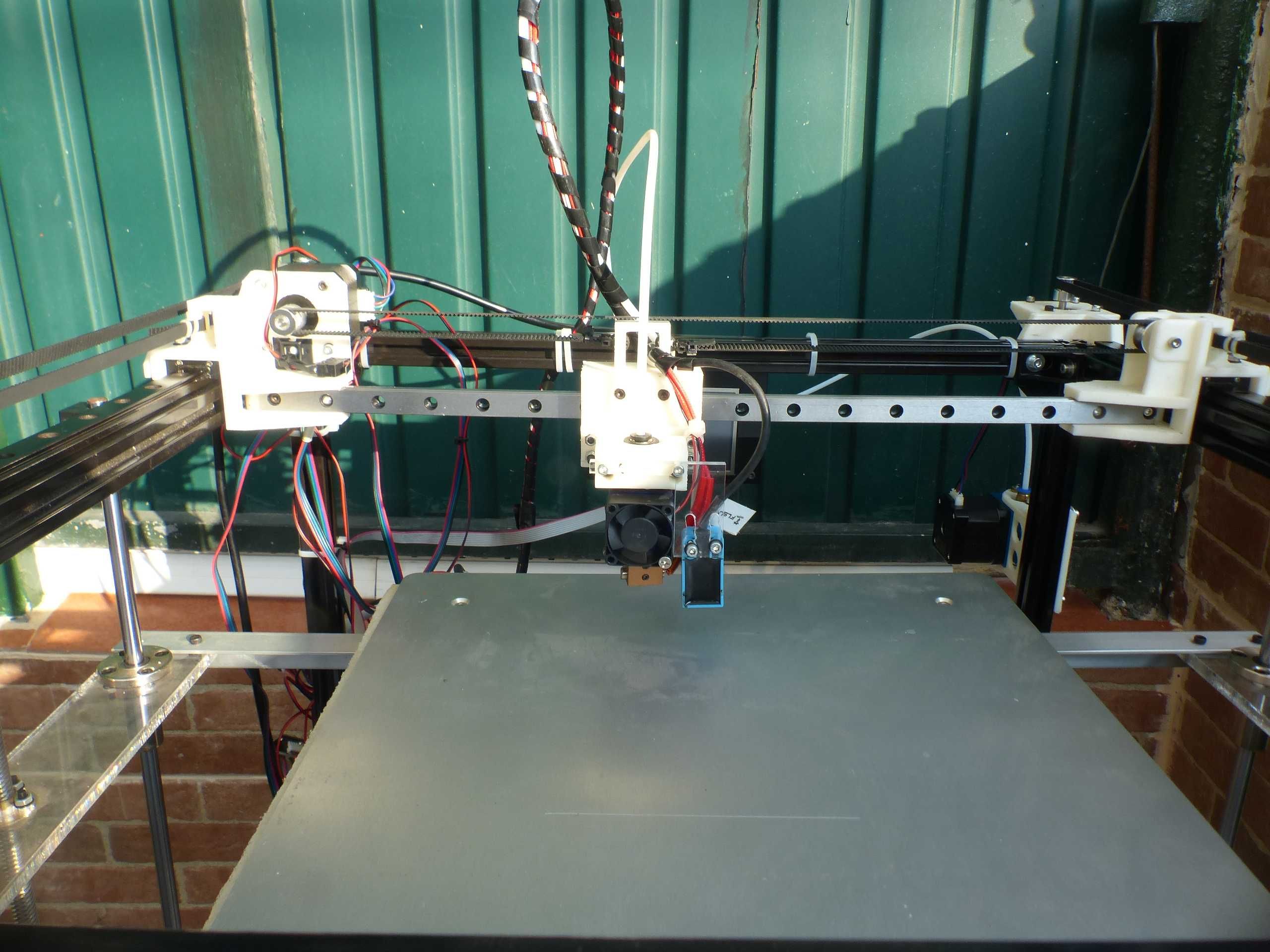 Impressora 3D FLSun Cube com Guias lieneares e muitos upgrades