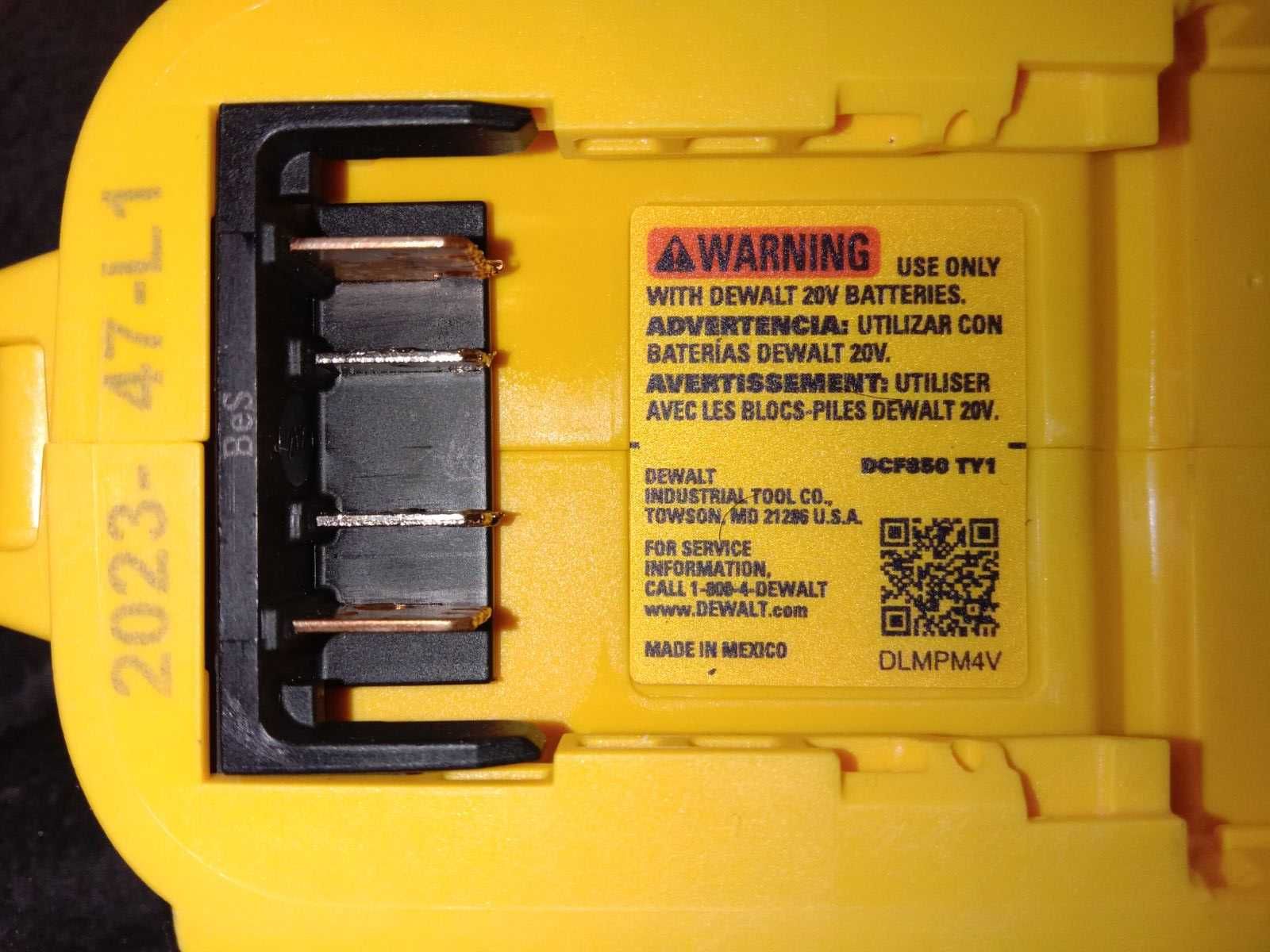Імпакт Dewalt DCF 850.
