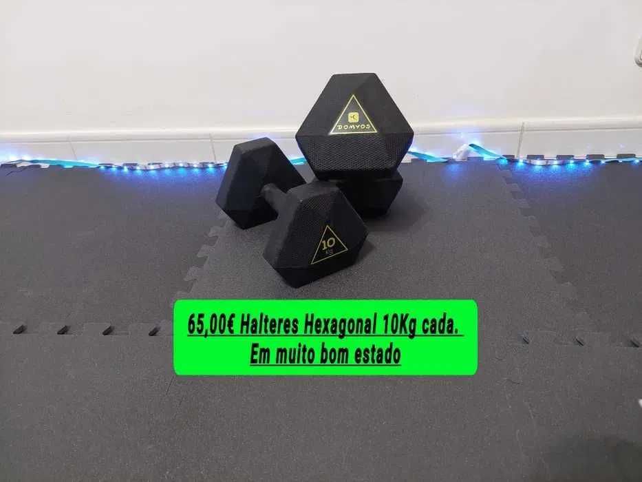 Musculação Treino pesos kettlebell step halter elástico rolo massagem