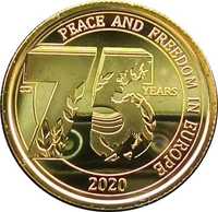 Бельгия 2 1/2 евро,латунь, 3 шт.