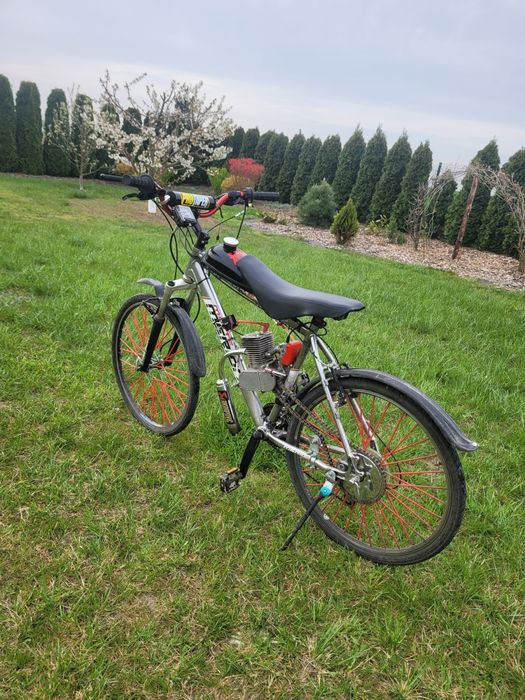 Rower z silnikiem 100cc