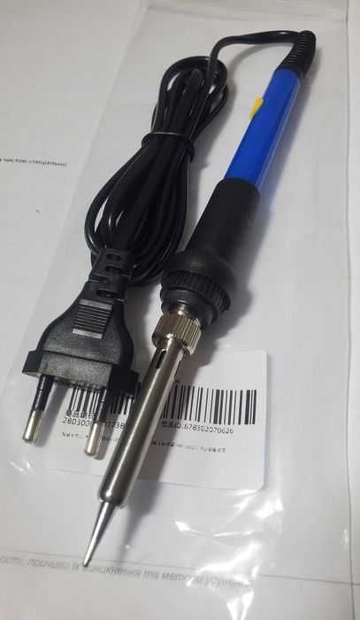 Паяльник с регулировкой температуры 200-450 °C 60W