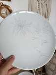Dwa talerze średnie Fine Porcelain Kristoff białe