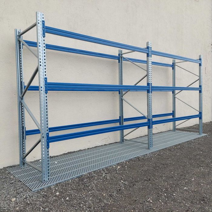 Regał do magazynu, regał paletowy, garażowy, warsztatowy, metalowy