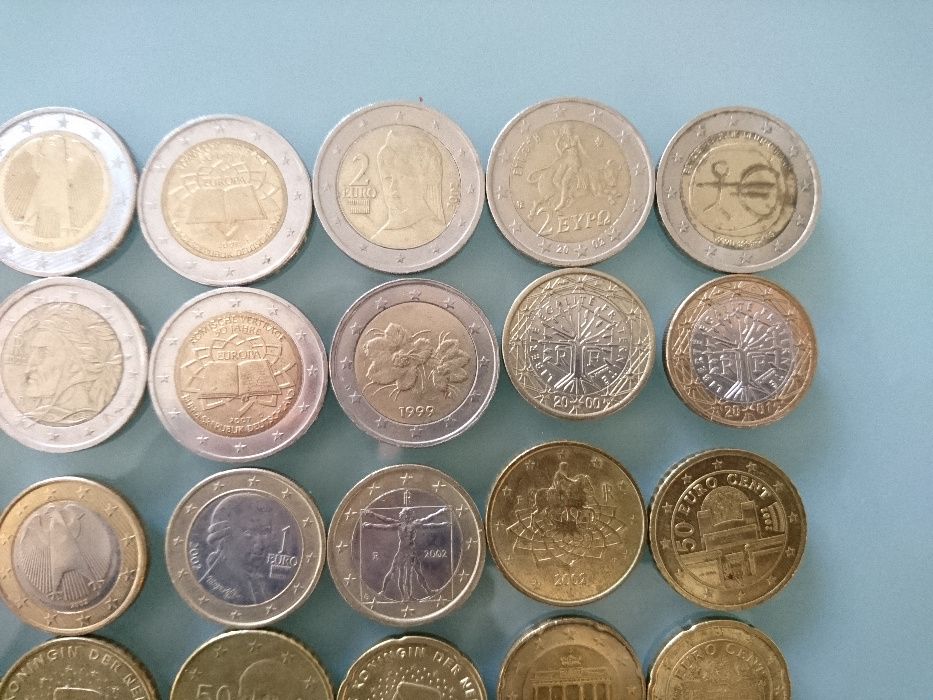 Moedas Colecionador diversos países e acontecimentos