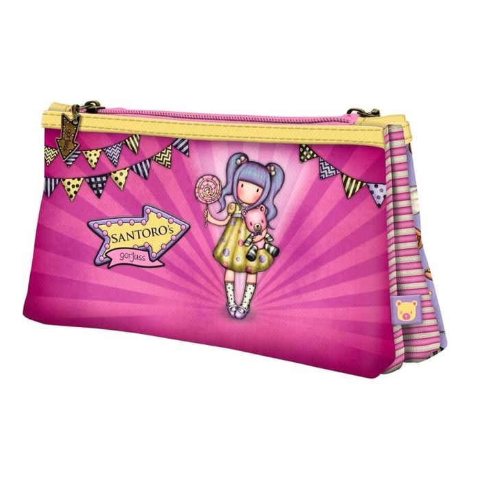 Podwójny Piórnik Gorjuss Fairground First Prize Santoro ,239x124 mm