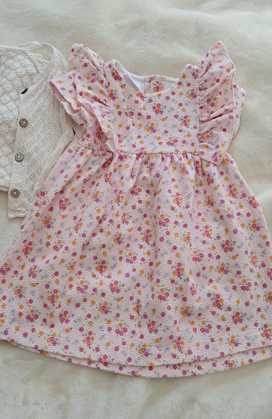 Sukienka Zara , r 92 sweterek newbie