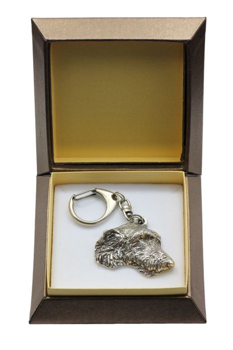 Wilczarz irlandzki brelok w pudełku Art-Dog