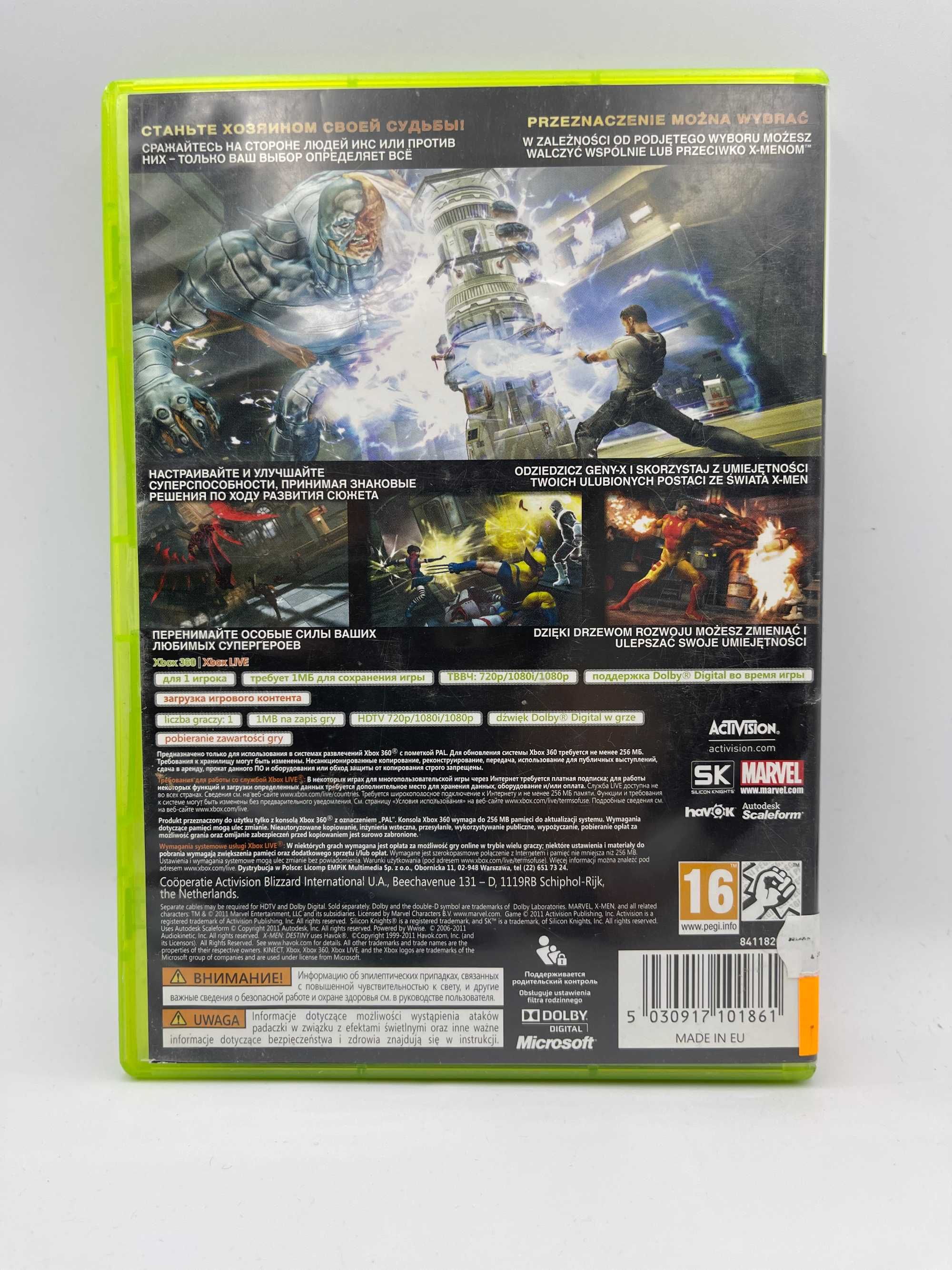 X-men Destiny Xbox 360