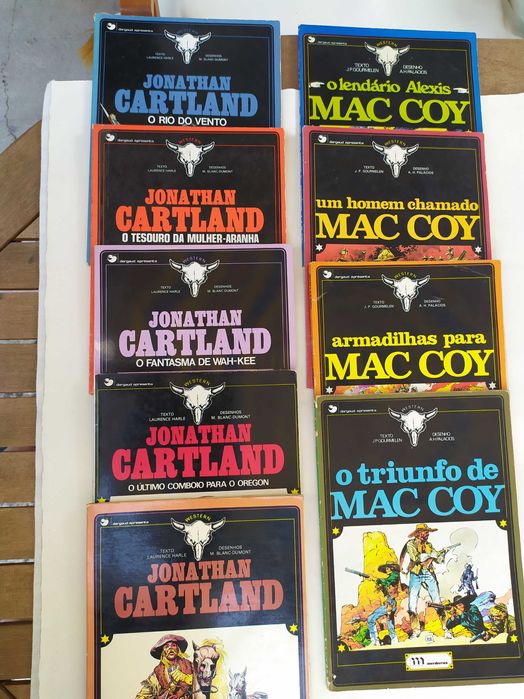 Jonathan Cartland (5Álbuns) + Mac Coy (4Álbuns) - Col. Completas