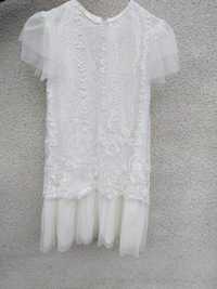 Платтячко біле для дівчинки