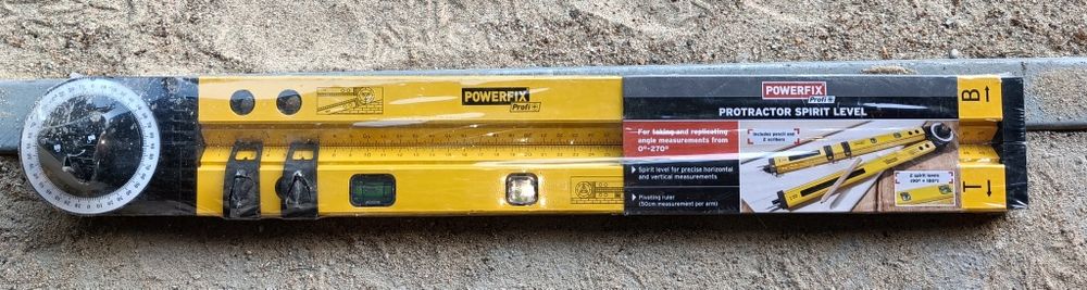 Nowa Poziomica Kątomierz POWERFIX PROFI 270° Fabrycznie zapakowana