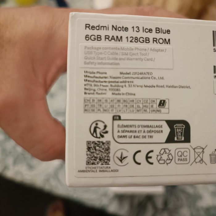 Telemóvel Xiaomi Redmi Note 13