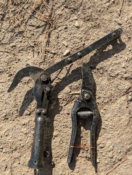 Секаторы СССР в хорошем состоянии "штамп"