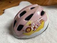 Kask dziecięcy BTWIN Pink Decathlon, rozm. 45-53