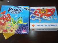 dwie gry planszowe dla dzieci