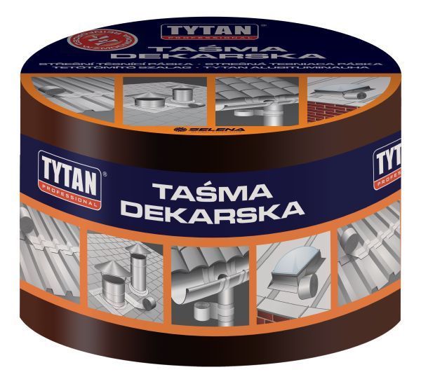 Taśma Uszczelniająca Dekarska 10Cm*10Mb Brązowa Tytan