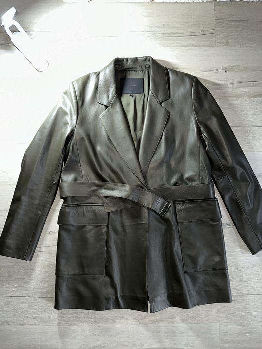 Кожаная Куртка Massimo Dutti